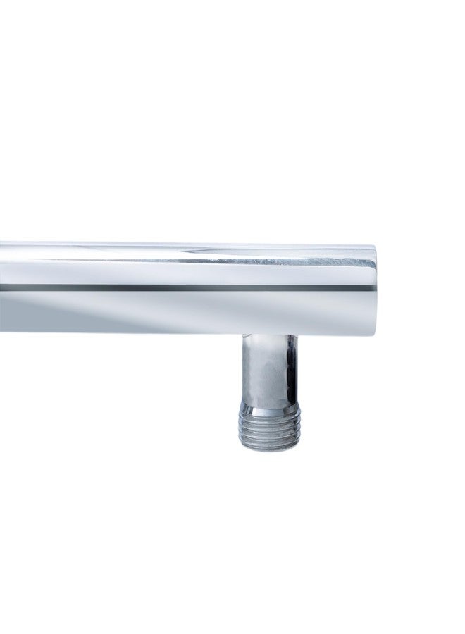 PARRYWARE Wall Mounted Shower Arm (Chrome) | 609 mm / ~ 24 inch Long, Round, 90 Degree Bend, Brass Body | Shower Arm for Over Head Shower | for Bathroom | T9949A1 - Image 2